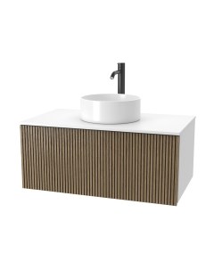 Тумба под умывальник ЗОВ Кито 100 / K100LW0MRMC-KP13W Зов