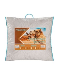 Подушка для сна PANDORA Верблюжья шерсть тик 70x70 Pandora