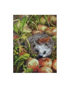 Картина по номерам БЕЛОСНЕЖКА Яблочный ежик / 140-AS Белоснежка