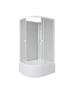 Душевая кабина Niagara Promo P100/80/40R/MT/BK 100x80x195