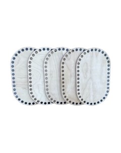 Набор заготовок для творчества Донышко для вязания Овальное 20x12см Омурмебель