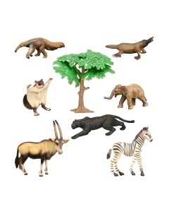 Набор фигурок коллекционных Masai Mara Мир диких животных / MM211-268 Masai mara