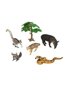 Набор фигурок коллекционных Masai Mara Мир диких животных / MM211-222 Masai mara