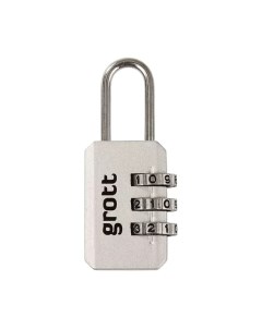Замок для чемодана Grott 260-15015-SLV