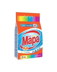 Стиральный порошок Мара Узор Чысцiнi Для цветного 4 в 1