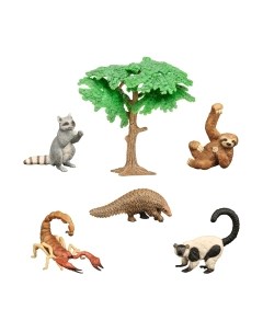 Набор фигурок коллекционных Masai Mara Мир диких животных / MM211-244 Masai mara