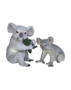 Набор фигурок коллекционных Masai Mara Мир диких животных. Семья коал / MM211-136 Masai mara