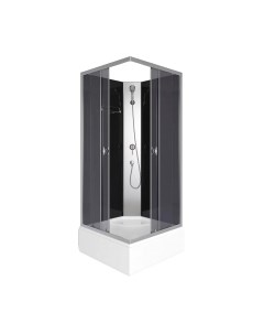 Душевая кабина Niagara Eco E90/26Q/TN/BK 90x90x195