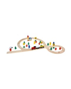 Железная дорога игрушечная Sima-Land Со станциями / 504015 Sima-land