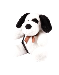 Мягкая игрушка Maxitoys Собачка черно-белая с бантиком / MT-SUT08022023-23