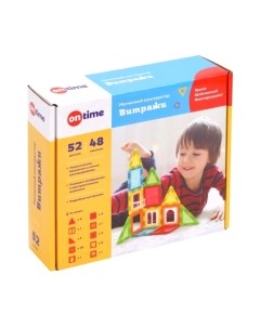 Конструктор магнитный On Time Витражи / 45008 On time