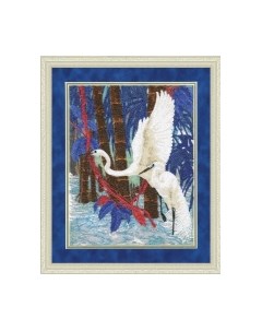 Набор для вышивания Белые цапли / РТ-097 Золотое руно