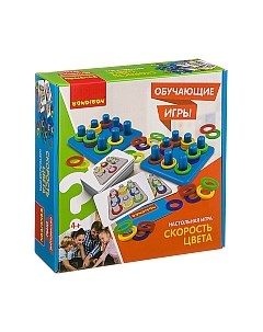 Настольная игра Bondibon Скорость цвета / ВВ3449