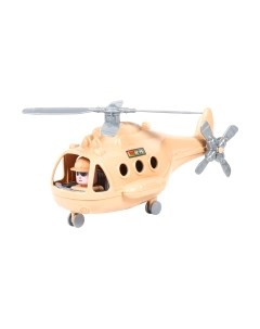 Вертолет игрушечный Полесье Военный Альфа-Сафари / 68781