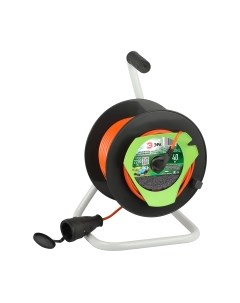 Удлинитель на катушке ЭРА RP-1-2x1-40м / Б0059771 Эра