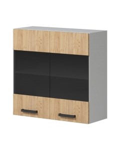Шкаф навесной для кухни Genesis Мебель Алиса Craft 800 со стеклом Genesis мебель