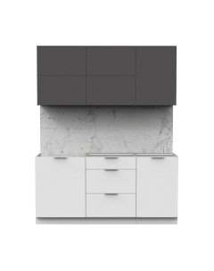 Кухонный гарнитур Интермебель Микс Топ-33 1.7м без столешницы