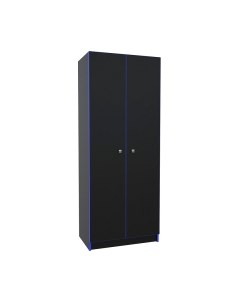 Шкаф МДК Black 2-х створчатый низкий BL-ГШ3С 370x650x1800 Мдк