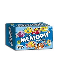 Настольная игра Мемори Рыбки / 01520 Topgame