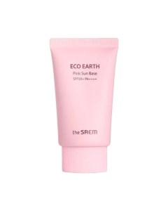 Крем солнцезащитный The Saem Eco Earth Pink Sun Base SPF50+ PA++++ The saem