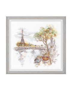 Набор для вышивания Осень в Париже / 1044В Овен