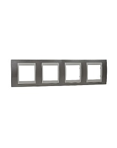 Рамка для выключателей и розеток Schneider Electric Unica MGU6.008.524 Schneider electric