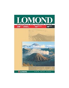 Фотобумага Lomond А4, 230 г/м, 50 л. / 0102022