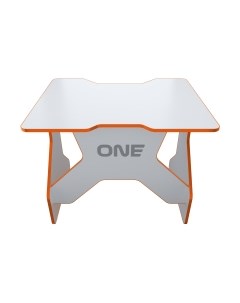 Геймерский стол One White 100 Orange / TL-1-WEOE Vmmgame
