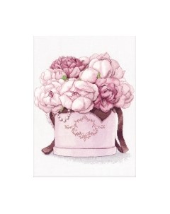 Набор для вышивания Нежные пионы / 1233В Овен