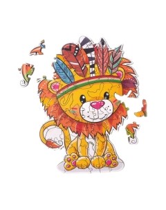 Пазл Львенок индеец / ddpz-006 Wizardi