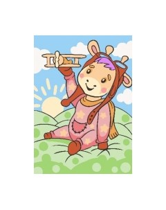 Картина по номерам Жирафик / MINI128 Wizardi