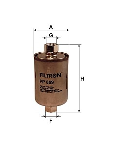 Топливный фильтр PP859 Filtron