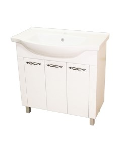 Тумба под умывальник СанитаМебель Джаст 62.850 Санитамебель