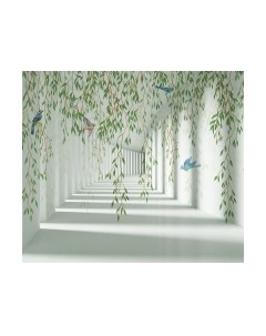 Фотообои листовые Citydecor Flower Tunnel 3D 3