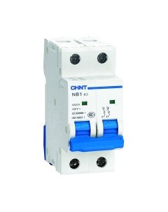 Выключатель автоматический Chint NB1-63 2P 50A 6кА х-ка C (DB) (R) / 179666