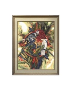 Набор для вышивания Птичий базар / ЛС-002 Золотое руно