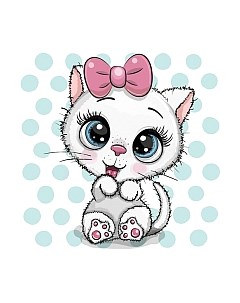 Набор алмазной вышивки Розовый нос / WD2474 Wizardi