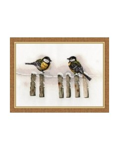 Набор для вышивания Зимние посиделки / З-059 Золотое руно