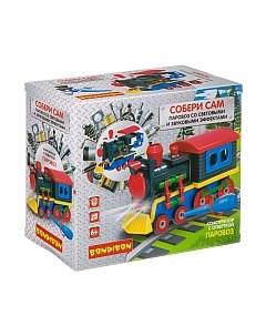 Конструктор Bondibon Собирай и играй. Паровоз / ВВ4157