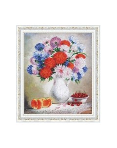 Набор для вышивания Георгины / РТ-151 Золотое руно