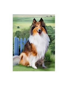 Набор алмазной вышивки Колли / АЖ-1464 Алмазная живопись