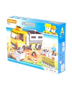 Конструктор Полесье Классик. Город. Строительная бригада-1 / 81940