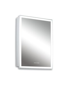 Шкаф с зеркалом для ванной Silver Mirrors Киото 50 / LED-00002356 Silver mirrors
