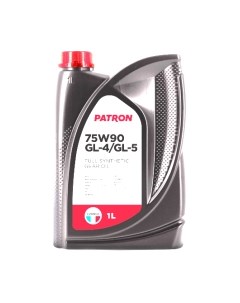 Трансмиссионное масло Patron Original GL4/GL5 75W90 Патрон