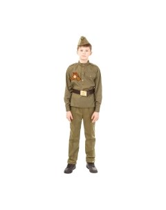 Костюм карнавальный Солдат / 2032/1 к-18-42-158 Пуговка