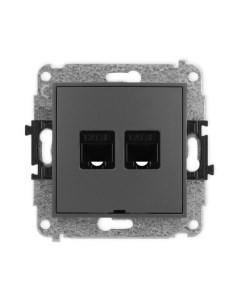 Розетка Karlik Mini 28MGK-2