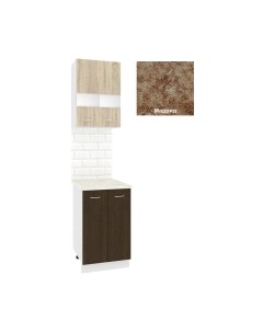 Комплект кухонных модулей Кортекс-мебель Корнелия Экстра 50р2д