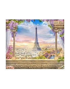 Фотообои листовые Citydecor Вид на Париж