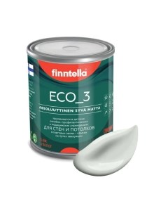 Краска Eco 3 Wash and Clean Marmori / F-08-1-1-LG167 Finntella