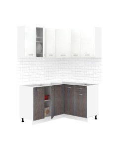 Кухонный гарнитур Кортекс-мебель Корнелия Лира 1.5x1.3 без столешницы